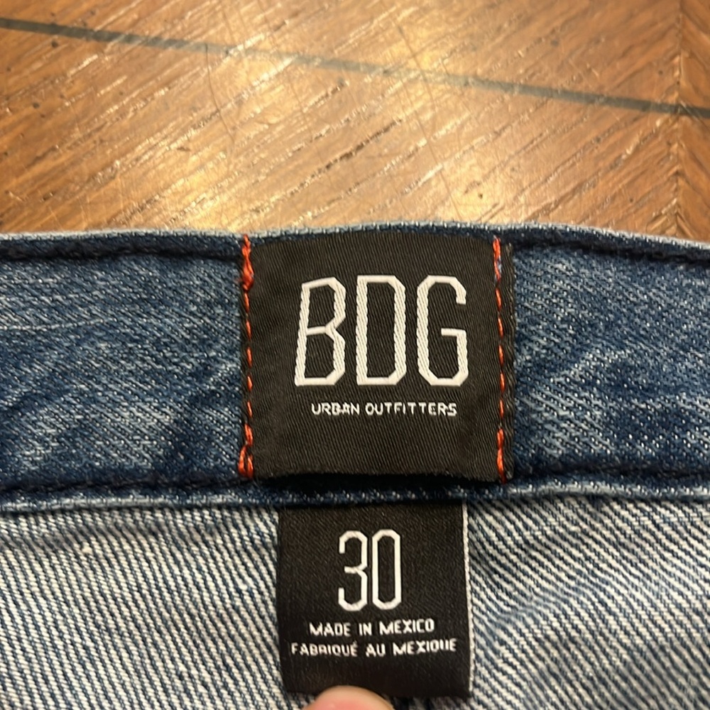 Y2K vintage low rise flat front bootcut jeans BDG Urban Outfitters 30 31” inseam - Picture 2 of 14